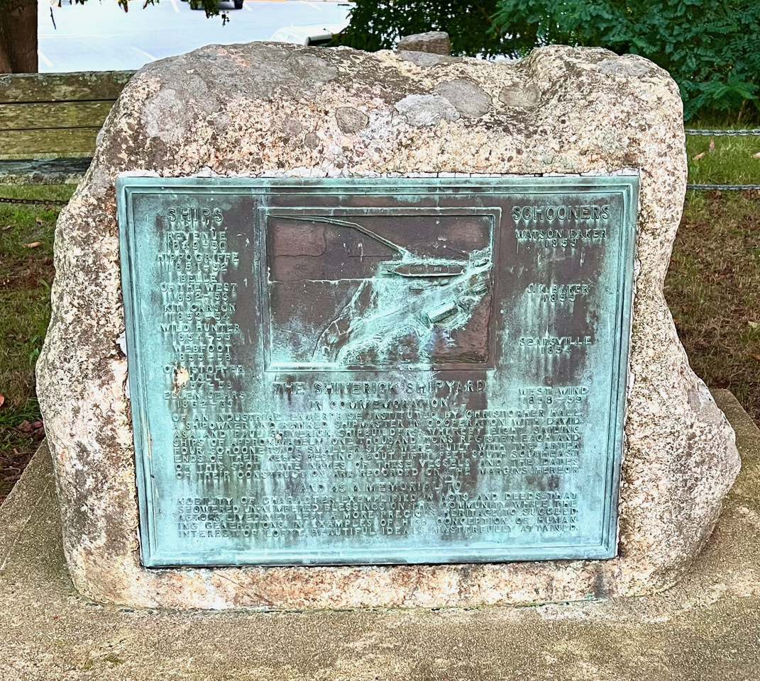 Shhipyard Plaque
