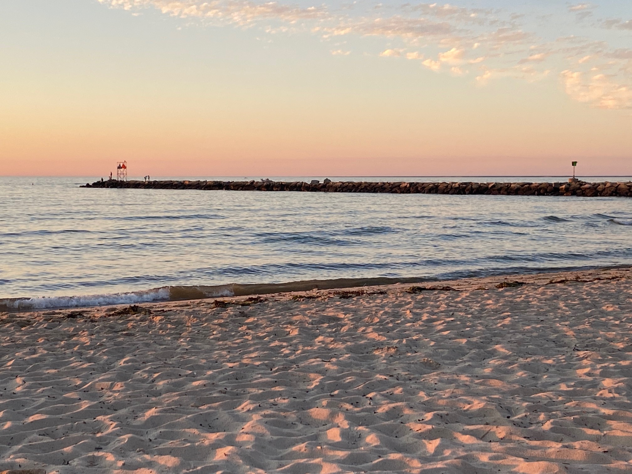 Jetty from Harborview Beach